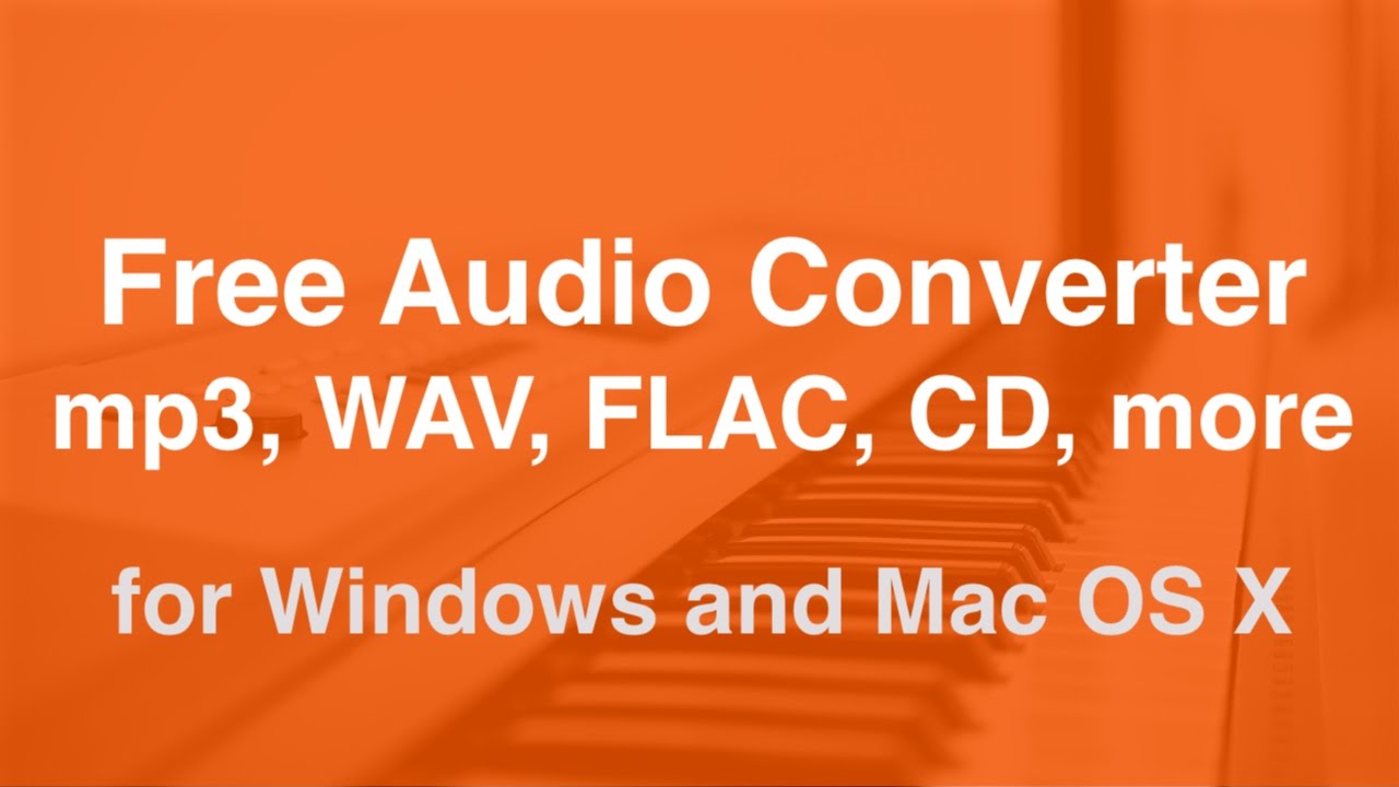 wav converter for mac